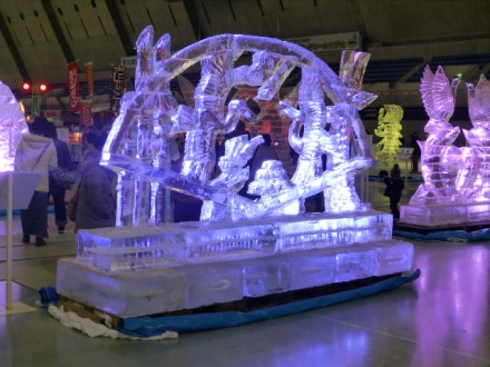 17th Ice Sculpture Exhibition in M-Wave
